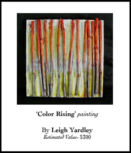 Leigh Yardley painting